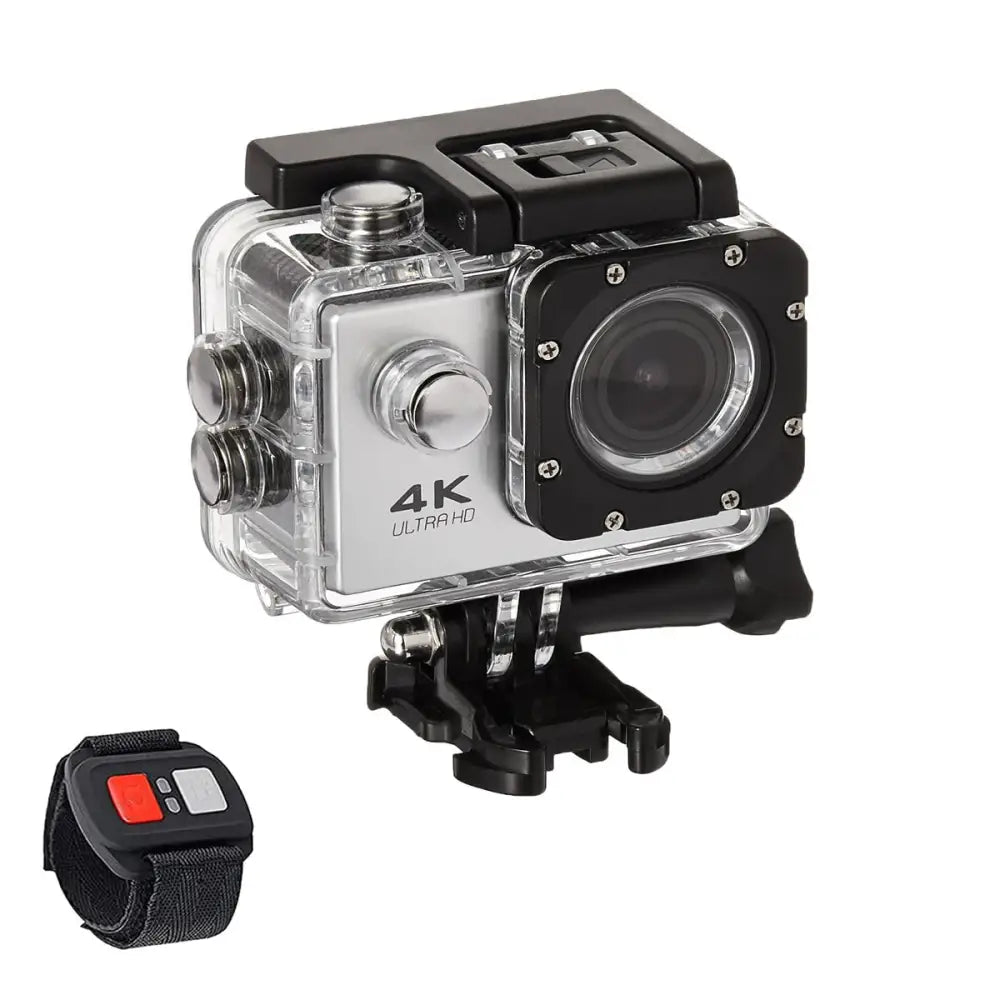 4K Action Camera with waterproof case and remote for awesome Womens Clothing Deals