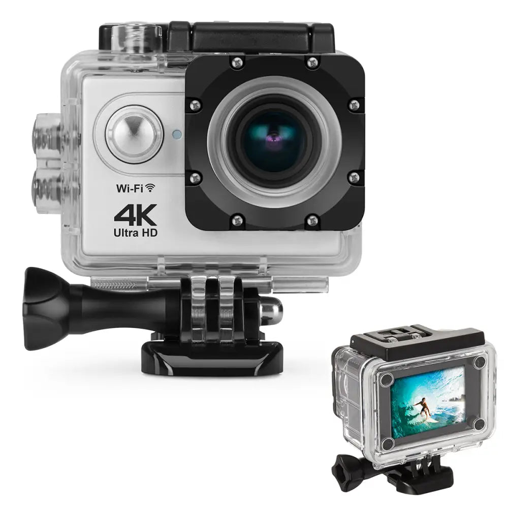 Waterproof 4K Action Camera featured in Womens Clothing Deals for active adventurers