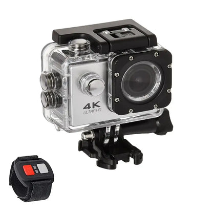 Waterproof 4K Action Camera with remote in Womens Clothing Deals section