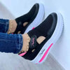 Women's Sneakers Summer New Ladies Casual Low Wedge Mesh Shoes - Estalios