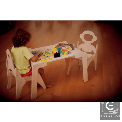 Adventure Awaits with the Wooden Monkey Table Set - Estalios