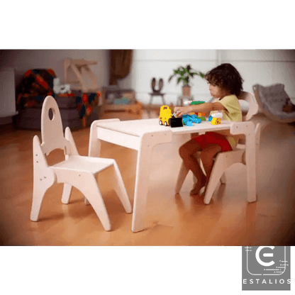 Adventure Awaits with the Wooden Monkey Table Set - Estalios