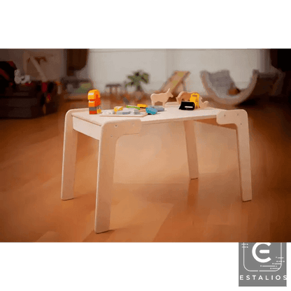 Adventure Awaits with the Wooden Monkey Table Set - Estalios