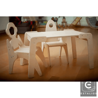 Adventure Awaits with the Wooden Monkey Table Set - Estalios