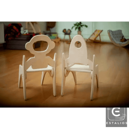 Adventure Awaits with the Wooden Monkey Table Set - Estalios