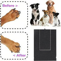 Wooden Nail Scratch Pad with Treat Box - Stress-Free Nail Care for Dogs and Puppies - Estalios