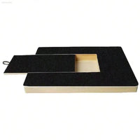 Wooden Nail Scratch Pad with Treat Box - Stress-Free Nail Care for Dogs and Puppies - Estalios