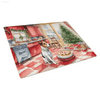 Woofin Good Christmas Cutting Board: Festive Kitchen Fun! Product Description: Deck the Halls and your Kitchen with our Festive Holiday Kitchen Scene Cutting Board! - Estalios