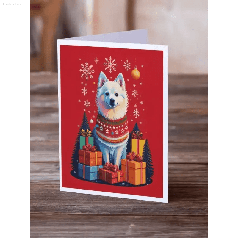 Woofing Holiday Cheer: Dog Christmas Cards! Spread Some Holiday Cheer with our Adorable Christmas Dog Cards! these Festive Greetings are Paw-fect for Sending Warm - Estalios