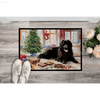 Woofing Wonderful Christmas Doormat: Deck the Halls! Get Ready to Welcome Guests with Festive Cheer with this Christmas-themed Dog Doormat! - Estalios