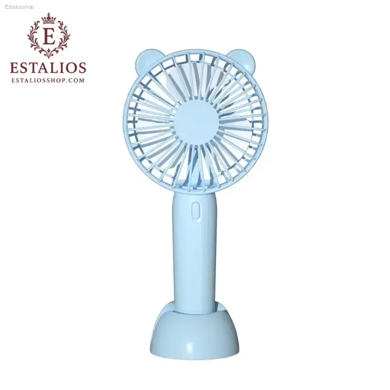 Wovilon Mini Handheld Fan with Rechargeable Battery and Three Speed Modes for Travel and Outdoor Use - EstaliosShop