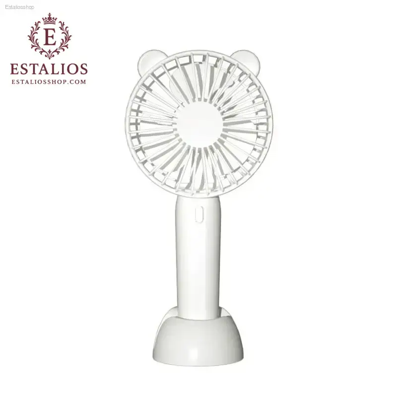 Wovilon Mini Handheld Fan with Rechargeable Battery and Three Speed Modes for Travel and Outdoor Use - EstaliosShop