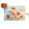 Wow your Kitchen: Vibrant Floral Watercolor Cutting Board! Floral Watercolor Cutting Board: Unleash your Inner Chef! Elevate your Culinary Experience with this Stunning Floral - Estalios