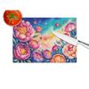 Wow your Kitchen with a Smart Floral Watercolor Cutting Board! Elevate your Culinary Space with our Stunning Floral Watercolor Cutting Board. this Vibrant Glass Cutting Board Isn' - Estalios