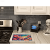 Wow your Kitchen with a Smart Floral Watercolor Cutting Board! Elevate your Culinary Space with our Stunning Floral Watercolor Cutting Board. this Vibrant Glass Cutting Board Isn' - Estalios