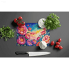 Wow your Kitchen with a Smart Floral Watercolor Cutting Board! Elevate your Culinary Space with our Stunning Floral Watercolor Cutting Board. this Vibrant Glass Cutting Board Isn' - Estalios