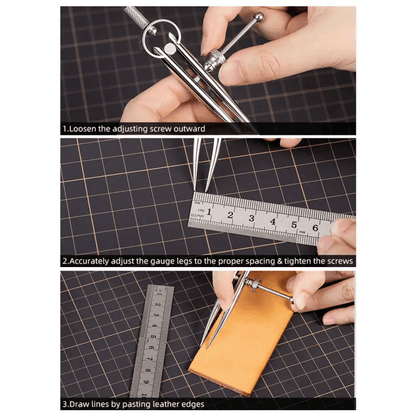 WUTA 304 Stainless Steel Wing Divider for Precision Crafting - Estalios