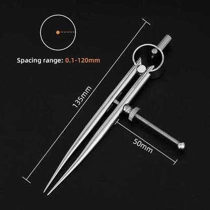WUTA 304 Stainless Steel Wing Divider for Precision Marking - Estalios