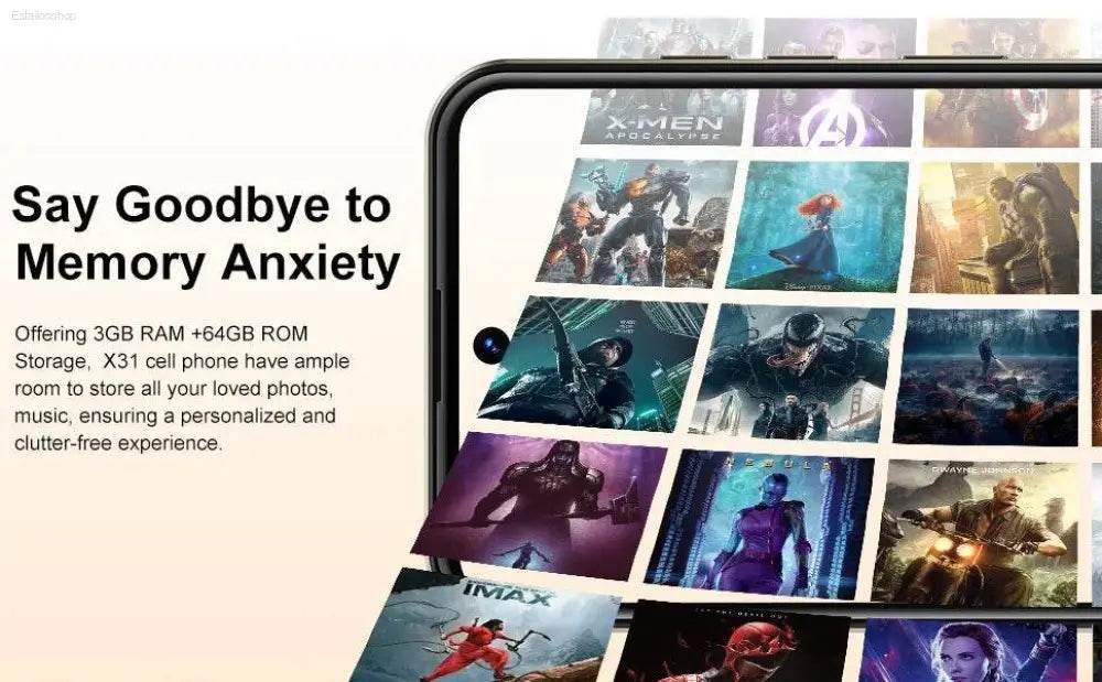 Xgody X31: Unleash Limitless Storage! Dual Sim 3gb, Sim Card Free! - Estalios