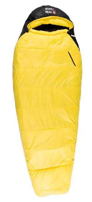 Yellow and Black Sleeping Bag for Cozy Outdoor Comfort - Estalios
