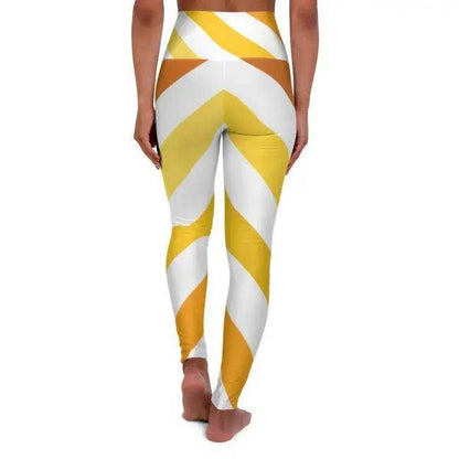 Dazzling Striped Leggings for Bold Style Moments - Estalios
