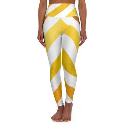 Dazzling Striped Leggings for Bold Style Moments - Estalios