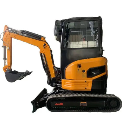 Yellow and black mini excavator from Yellow Black Quality Mini Digger for all your digging needs