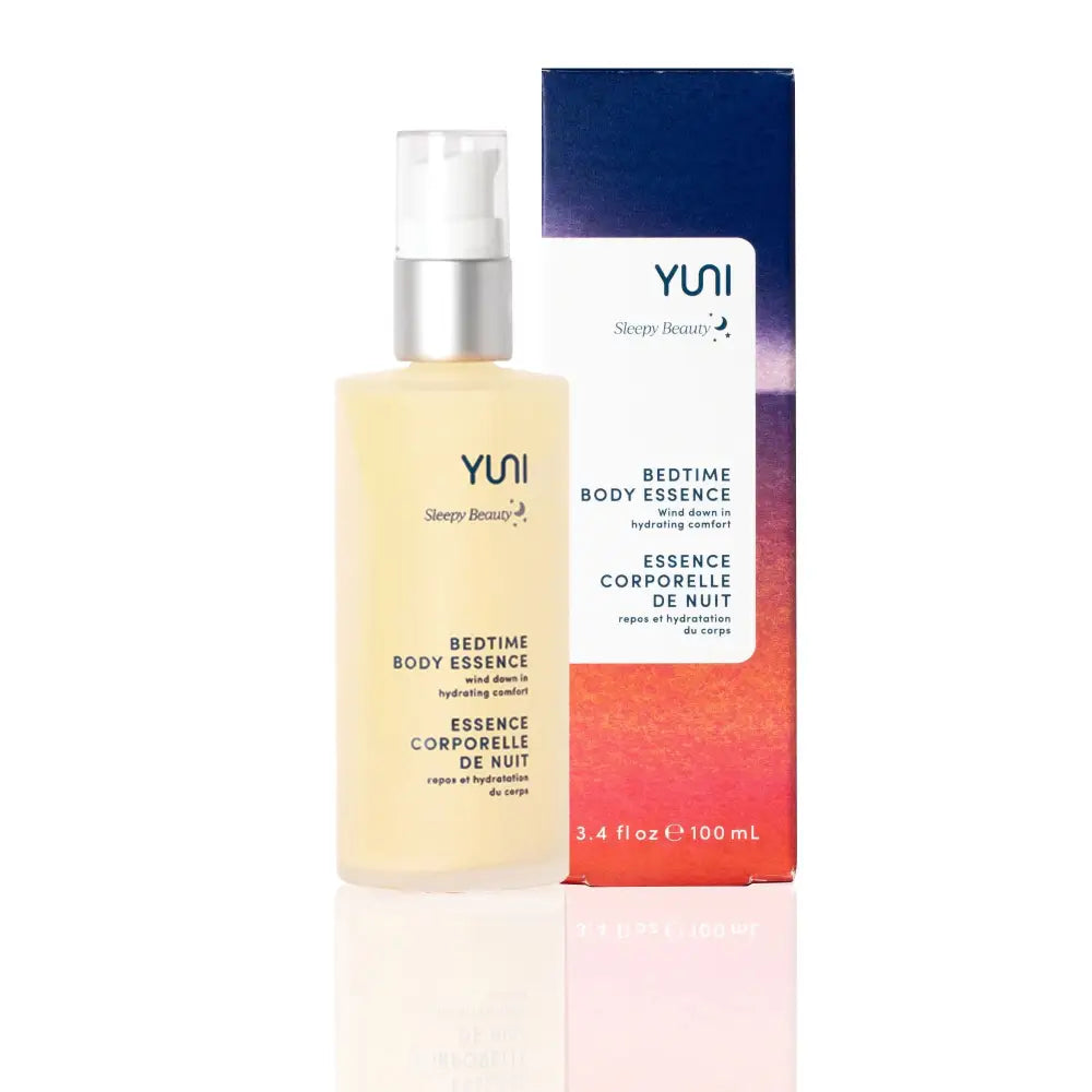 YUNI Sleepy Beauty Bedtime Body Essence for a relaxing nighttime ritual