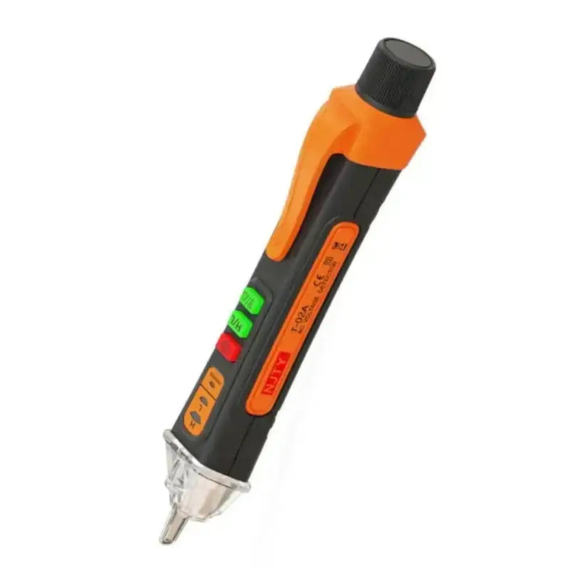 Black and orange ZapCheck Non-Contact Voltage Tester 12-1000V for safe circuit checks