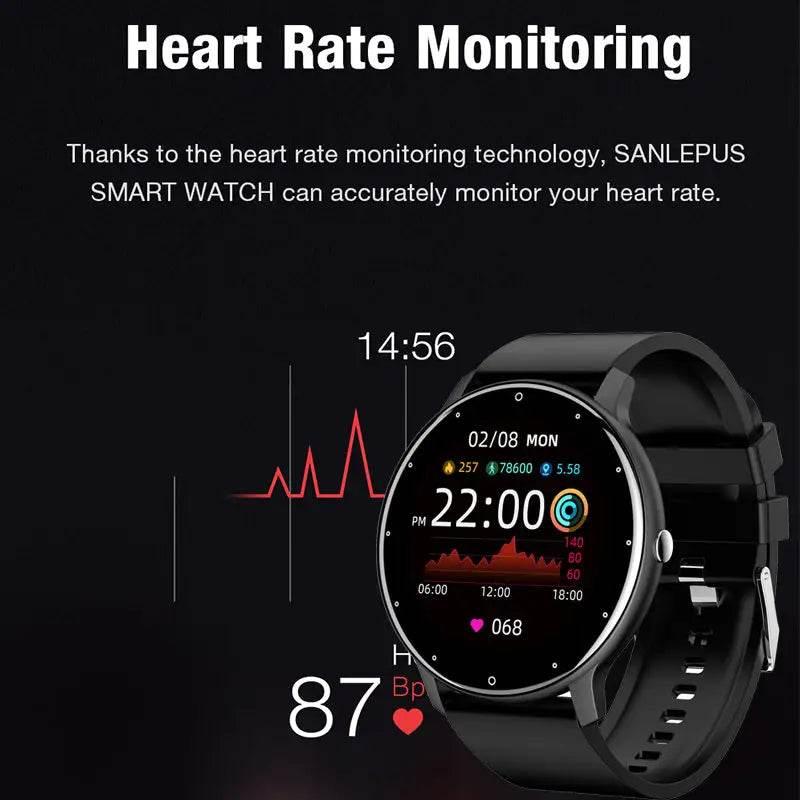 ZL02 Smart Bracelet for Heart Rate and Blood Pressure Monitoring - Estalios