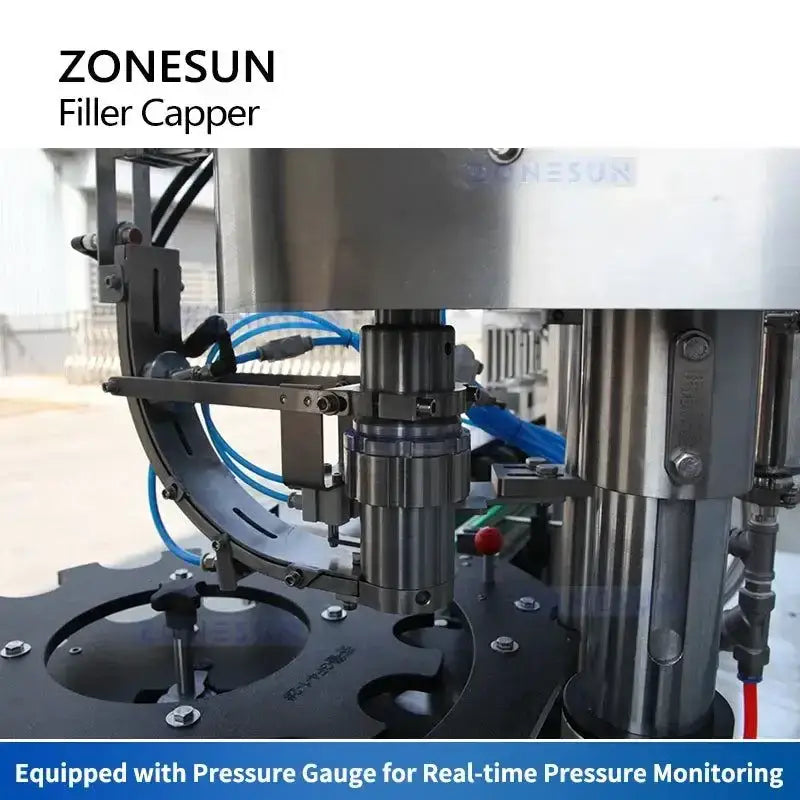 ZONESUN Automatic Beer filling and capping machine for efficient beer bottling line