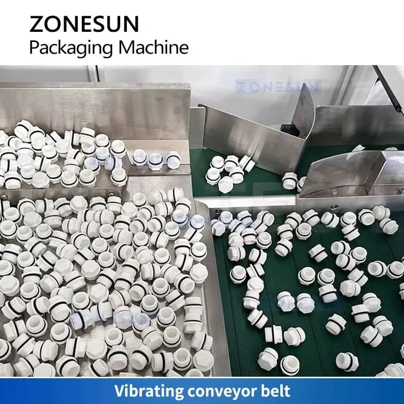 Zonesun CCD Visual Counting Bagging Machine with black and white plastic parts