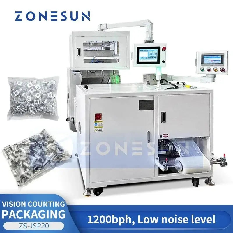 Zonesun CCD Visual Counting Bagging Machine for efficient automatic parts counting