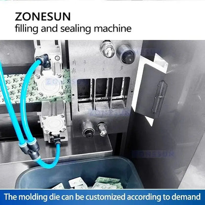 Zonesun Easy Snap Packer Automatic Filling Sealer for efficient snap packer filling