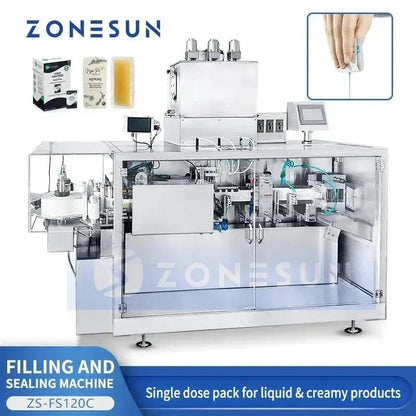 Zonesun Easy Snap Packer, an automatic filling and sealing machine for seamless packing