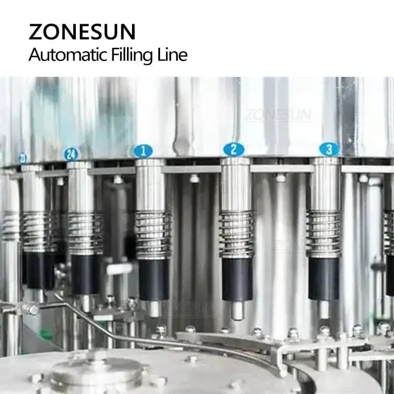 Automatic bottle filling machine for Zonesun ZS-AFM 24000BPH full-automatic pet bottle filling