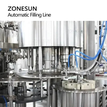 Automatic bottle filling machine for Zonesun ZS-AFM 24000BPH full-automatic pet bottle