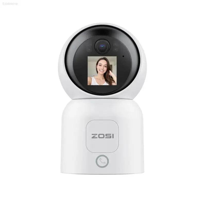 ZOSI Smart Baby Cams WiFi PTZ Auto Tracking AI 360° Panoramic Indoor Video Surveillance - Estalios